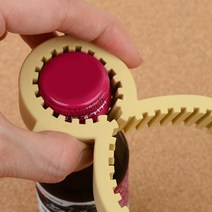 고무 뚜껑따개 페트병따개 물병 오프너, 1개