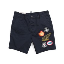 디스퀘어드2 패치 로고 반바지/S74MU0571-S41794-477