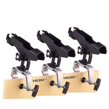 낚시클램프 낚시클램프 낚시클램프 hiumi 3pack 대형 클램프 개방 360도 낚싯대, 없음