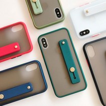 갤럭시 S20 S20플러스 S20울트라 반투명 슬림 손잡이 스트랩 하드 실리콘 케이스 갤 S20+ S20U 핸드폰케이스 AC1482