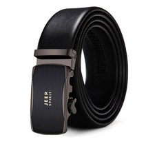 JEEP SPIRIT 지프스피릿 캐주얼 자동 소가죽 벨트 BT0364 + 142cm 특대형벨트 + 정품 인증 스티커