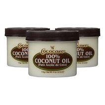 코코케어 코코넛 오일, 110g, 3개