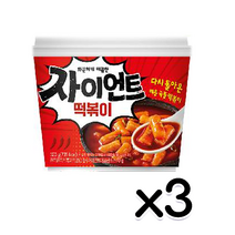 자이언트 떡볶이 즉석조리 용기컵 320g x 3개입