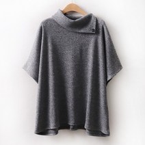 [아이우먼] 터들넥심플단추조끼 WW8191M111 빅사이즈 사이즈에서 자유로운 그녀~