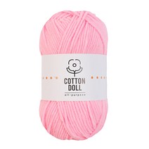니뜨 코튼돌 뜨개실(50g) (10+1) [뜨개실도안제공] 면혼방실 인형실 소품실 초보코바늘실 코바늘실 블랭킷실 뜨개실 털실 가방실 손뜨개실, 12_네온연핑크
