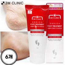 3W클리닉 엔리치 풋 트리트먼트 100ml, 1개, 6개입