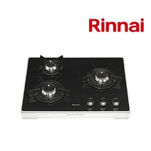 린나이 3구 블랙펄코팅 가스쿡탑 가스레인지 RBR-P3500 프리스탠드식, 낮은스탠드(화이트), LNG도시가스, RBR-P3500(전기코드식)