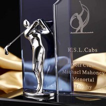 골프피규어 감사패 상패 홀인원패 트로피 기념패 싱글패 크리스탈 제작 6