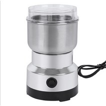 분쇄기 맷돌 미니 전기 그라인더 가정용 300ml Ultrafine 베이비 푸드 Pulverizer 커피 스파이스 페퍼 그레인 밀 2/4 블레이드, [02] 4 blades, [01] 미국, 02 4 blades_01 미국
