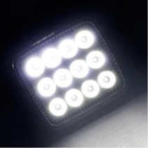 차량용 LED 써치라이트 화물차 선박 견인차 12V 24V 용달 야간작업 오프로드 포터 버스 트럭 렉카차 덤프자동차 신형5톤 항해 조명 요트 헤루질 어선, SJ 201 옐로우1개