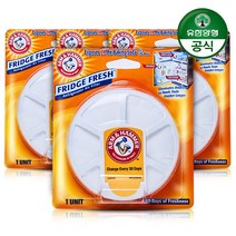 암앤해머 후릿지후레쉬 냉장고 탈취제, 75g, 4개