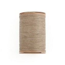 [BIBON 비본] 린넨실 0.55mm 가죽공예실 북바인딩 초실 M010 모카 70m, 단품