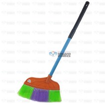 맘물상 롱 타이탄빗자루 나일론 빗자루 플라스틱 학교빗자루 쓰레받기세트 마당빗자루, 1개입
