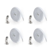 구스터프 간편 고무줄 신발끈 4켤레 세트