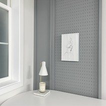 프리베리빙 셀프 인테리어 공간분리 이동식 원목 가벽 파티션 타공 무타공 타입선택 300mm, 무타공-그레이