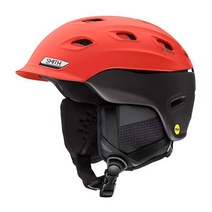 스미스 Vantage MIPS Helmet 스키헬멧, Matte Poppy / Black, Medium