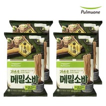 풀무원 가쓰오메밀소바 2인 576.8g X 4봉, 1세트