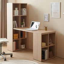 힘찬리빙 중학생책상 1인 컴퓨터 고등 초등 학생 멜로디 1500 책꽂이 책상, 멜로디 1500 책꽂이 수납형 책상, 메이플