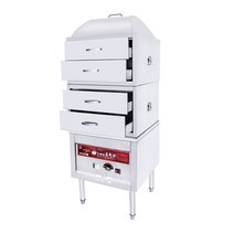 해산물 찜통 만두 업소용 매점 대형 분식 대게 킹크랩, (서랍형)-2겹 전기난방 220V 9000W, 1개