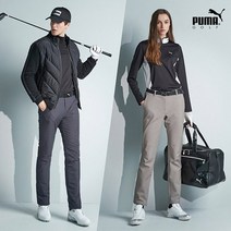 푸마골프 [PUMAGOLF] NEW 히든밴딩 기모 패딩팬츠 남여 6컬러 택1