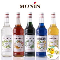 [트렌드커피] 모닌 시럽 1000ml 모음 바닐라 카라멜 헤이즐넛 케인슈가 레몬 핑크자몽 시럽펌프, 06_모닌 블루큐라소 1L+트루시트러스 증정, 1개, 1L