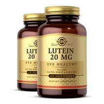 솔가 루테인 지아잔틴 20mg 60정 X 2팩 4개월분