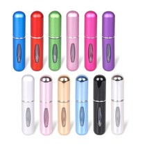 제로캔들 간편 스프레이 향수병 리필 휴대용 향수 공병 5ml, 실버 5ml, 1개