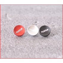 볼록 오목한 금속 셔터 릴리스 버튼 캡/커버 후지 필름 xh1 xt4 xe3 xa7 xt200 XPRO2 라이카 M240 m10/P/R, leic concave red, 04 leic concave red