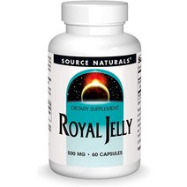 Source Naturals 로얄 젤리 500mg 60 캡슐 60 count (1 팩)