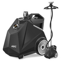 옷걸이형 스팀 다리미 ABC 의류 다림질 기계 상업용 매장 가정용 특수 수직 고출력 전기, jazz black 220v, EU