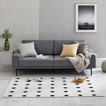 [러그마켓] 오르트 다이아 러그 타일 디자인 사계절 워셔블 거실 카페트