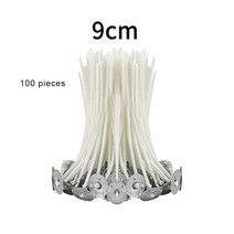 초심지 개/대 양초 램프 심지 만들기 용품 두꺼운 재료 수제 왁스 코어, 램프 심지 9cm