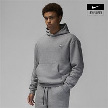 나이키 조던 에센셜 남성 플리스 풀오버 후디 카본헤더 후드티 그레이 DQ7467-091