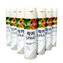 제비스코 락카 스프레이 DIY 도색 페인트 특수노즐 420ml, 투명색