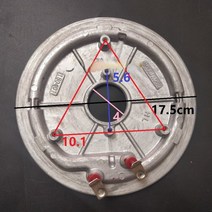 전기 압력 쿠커용 밥솥 가열 플레이트 요소 하단 히터 부품 직경 17.5cm 860W