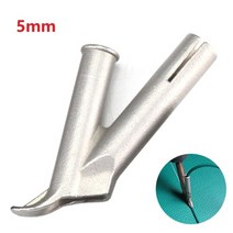 5mm/7mm 속도 용접 노즐 원형/삼각형 플라스틱 비닐 용접기 헤드 도구 Tig Soldadora Soudure Leister, 02 5mm