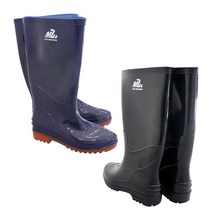 맥스메가다인 프리미엄 고무장화 방수장화 갯벌장화, 남성용블랙, 250