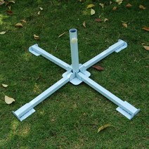 철제 십자 파라솔 받침대 고정 거치대 지지대 꽂이 내경 3.5cm