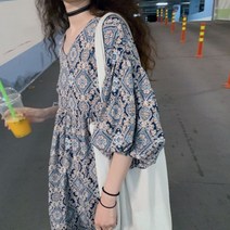 여성 브이넥 동남아 원피스 해외 여행 여름옷 괌 몰디브 다낭 사이판 신혼여행 원피스