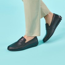 천연소가죽 남성 솔리드 페니로퍼 PL01 2종컬러 사이즈 250-280 5mm단위