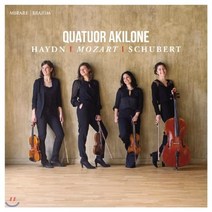 [CD] Quatuor Akilone 하이든 / 모차르트 / 슈베르트: 현악 4중주 (Haydn / Mozart / Schubert: String Quartets)