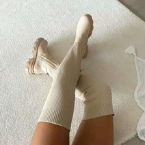 유골함 추모함 애완동물 강아지 고양이 유골보관 장례식 납골함 여성 롱부츠 미들 부츠 슈즈 겨울 발 편한 빅사이즈 신 숙녀 두꺼운 무릎 두꺼운 밑창 스티치 양말 무릎 슬림 피