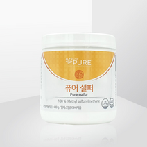 리브퓨어 정품 퓨어설퍼 400g 미국산 가루 먹는 식이 유황 사은품증정, 1개