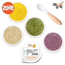 짱죽 골고루 이유식 중기 죽1 20팩 7 8개월부터, 20팩 골고루/중기 죽1_S502|