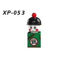 KT1007 KT1009 KT1011 KT1020 KF6142 드래곤볼 Z 손오공 베지터 트렁크 쿠리린 미니 액션 장난감 피규어 어린이 조립 인형 선물, Black
