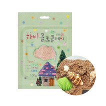 토단 콜크 클레이 단색 100g 코르크 점토 찰흙 재료, 오렌지