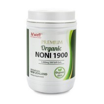 Hi Well 하이웰 프리미엄 오가닉 노니 1900 200소프트젤 Premium Organic Noni, 1개