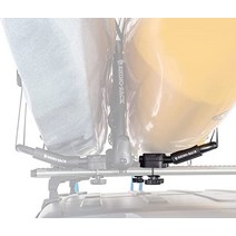 자전거캐리어rhino-rack j 접이식 카약 캐리어 확장 2개의 패딩 버클 타이 다운 앰프 포함 두 개의 스트랩 두 배의 수납력 블랙(s512x)