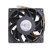 델타 PFC1412HE-00 고속 비트 코인 GPU 광산 냉각 팬 140x140x38mm DC 12V 7000RPM 듀얼 볼 베어링 PWM 4P, 한개옵션0