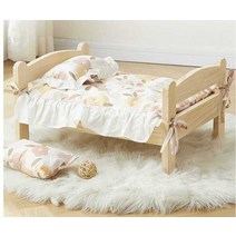 예쁜강아지집 애견침대 강아지쇼파 애견방석 강아지집, 화이트 침구 침구는 탈부착 가능 세탁 가능